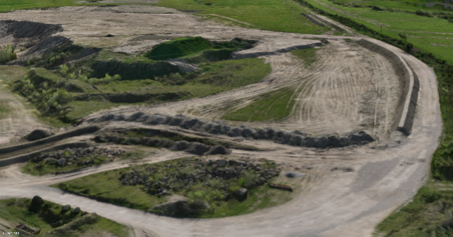 Kieswerk Augustenhof Übersicht